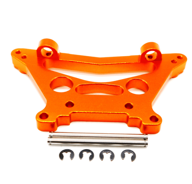 Upgrade metal parts rear shock plate for desert truck