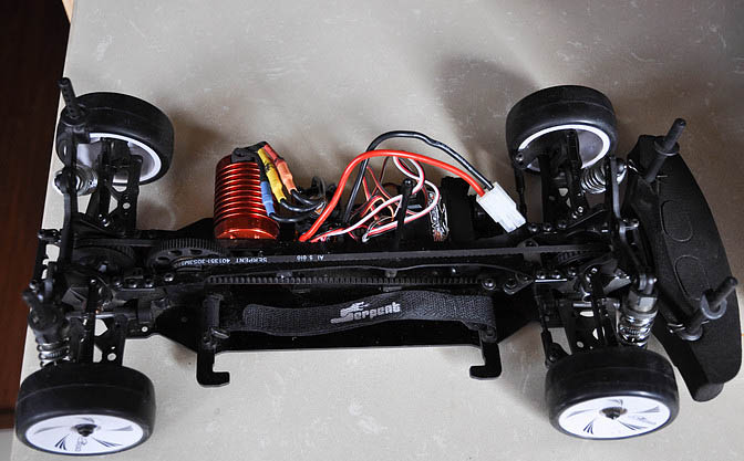 RC remote control vehicle frame